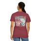COMFORT COLORS - Catch me at the lake 2 side design tee