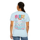 COMFORT COLORS - T-Shirt — "Nurse Tour" Colorful Cute Nursing Graphic Tee