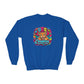GILDAN - Youth Crewneck Sweatshirt — Vibrant 'DES Cougars' Mascot Graphic