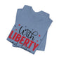 BELLA CANVAS - Liberty and Justice For All T-Shirt — Patriotic Fourth of July Tee