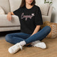 GILDAN - Cougars Script T-Shirt — Retro Pink Heart Team Tee