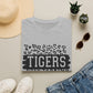 GILDAN - Tigers Leopard Print Tee — Athletic Mascot Team Shirt