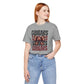 BELLA CANVAS - Cougars Football Tee – Vintage Stacked Design with Football Bow