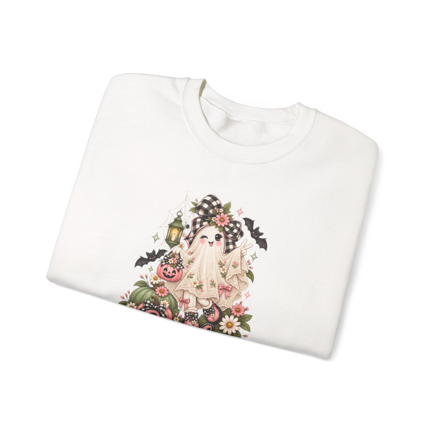 Spooky & Silly Ghost Crewneck Sweatshirt