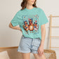 COMFORT COLORS - Patriotic Chickens T-Shirt — 4th of July Farm Animal Graphic Tee