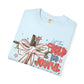 COMFORT COLORS - Baseball Crossbow T-Shirt — "Let the Field Be Joyful" Patriotic Sports Tee
