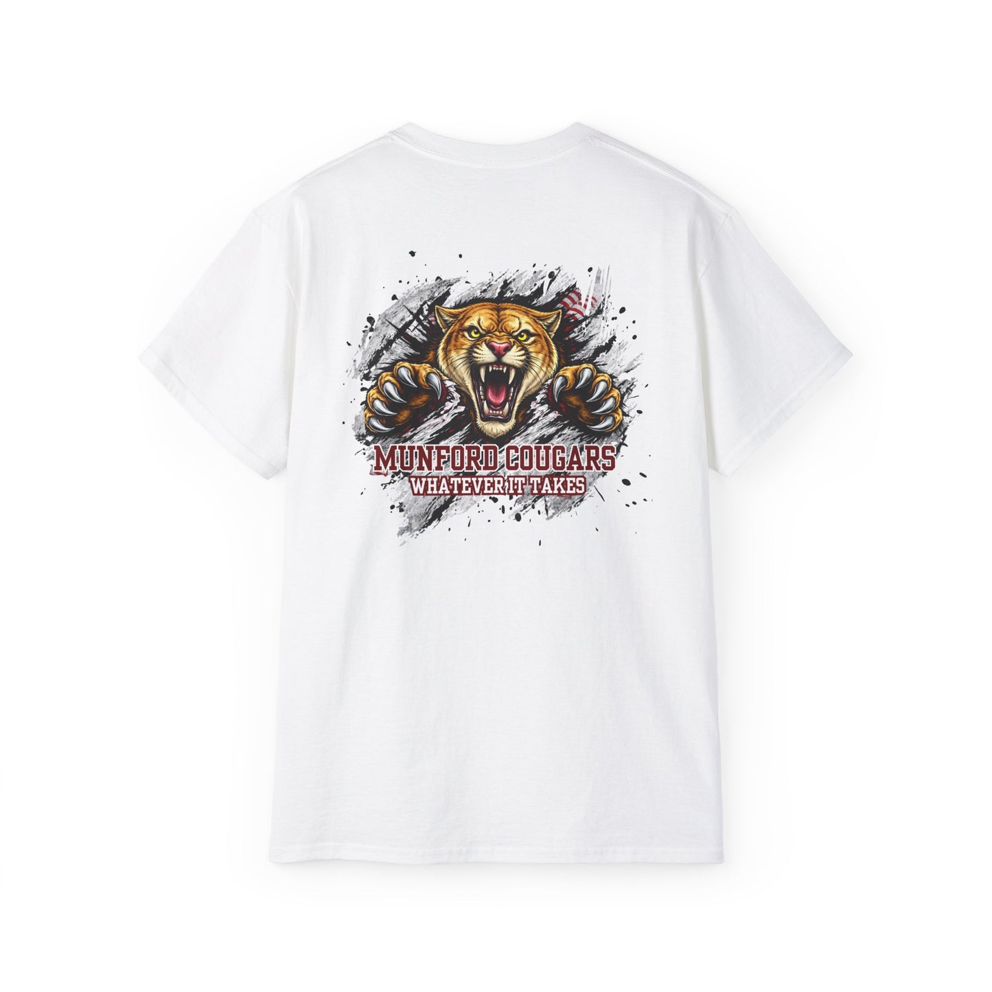 Munford Cougars Roaring Mascot T-Shirt — School Spirit Tee