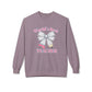 GILDAN -World’s Best Teacher Crewneck Sweatshirt — Bow & Pencil Teacher Gift
