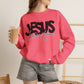 GILDAN - JESUS LOVES YOU NEUTRAL ADULT SWEATSHIRT