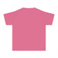 COMFORT COLORS - Easter Floral Bunny Youth Tee — 'Because He Lives'