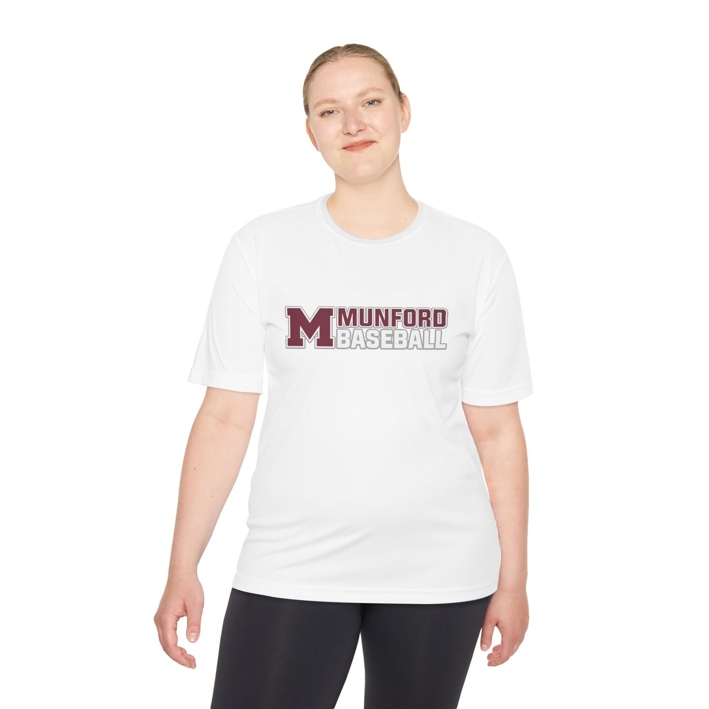 Munford Baseball Moisture-Wicking Tee