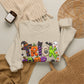 GILDAN - Halloween "Trick or Treat" Crewneck Sweatshirt - Cute Spooky Candy Graphic