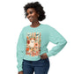 COMFORT COLORS - Boo Y'all Halloween Sweatshirt — Cute Ghost & Pumpkin Fall Crewneck