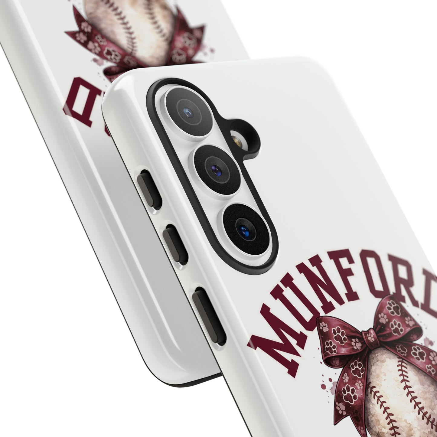 *** NEED TO PERSONALIZE THIS ? - DO NOT PURCHASE THIS ITEM - EMAIL ME @REFININGFAITHCOMPANY@GMAIL.COM - Munford Cougars Baseball Phone Case - Tough Cases Sports Team Phone Cover