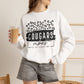 GILDAN -Cougars Vibes Leopard Graphic Sweatshirt
