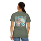 COMFORT COLORS - Catch me at the lake 2 side design tee