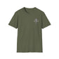 Christian T-Shirt — “He Must Increase, I Must Decrease” Cross Graphic
