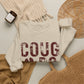 GILDAN - Cougars Paw Crewneck Sweatshirt – Vintage Distressed Cougar Paw Graphic
