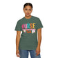 COMFORT COLORS - T-Shirt — "Nurse Tour" Colorful Cute Nursing Graphic Tee