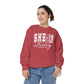 COMFORT COLORS - Classic White Sweatshirt — Garment-Dyed Cozy Crewneck