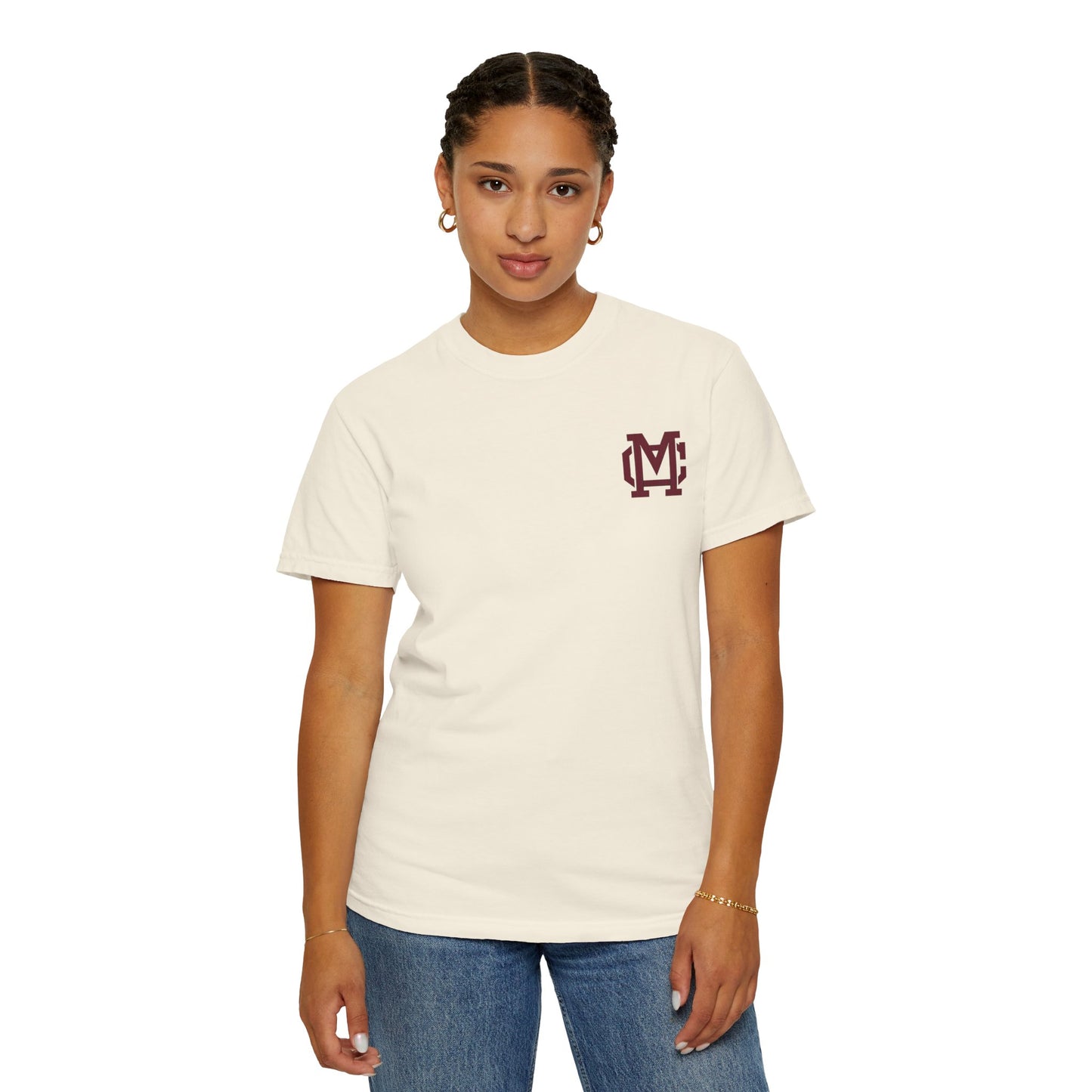 COMFORT COLORS - Cougars Mascot T‑Shirt — Munford Cougar School Spirit Tee