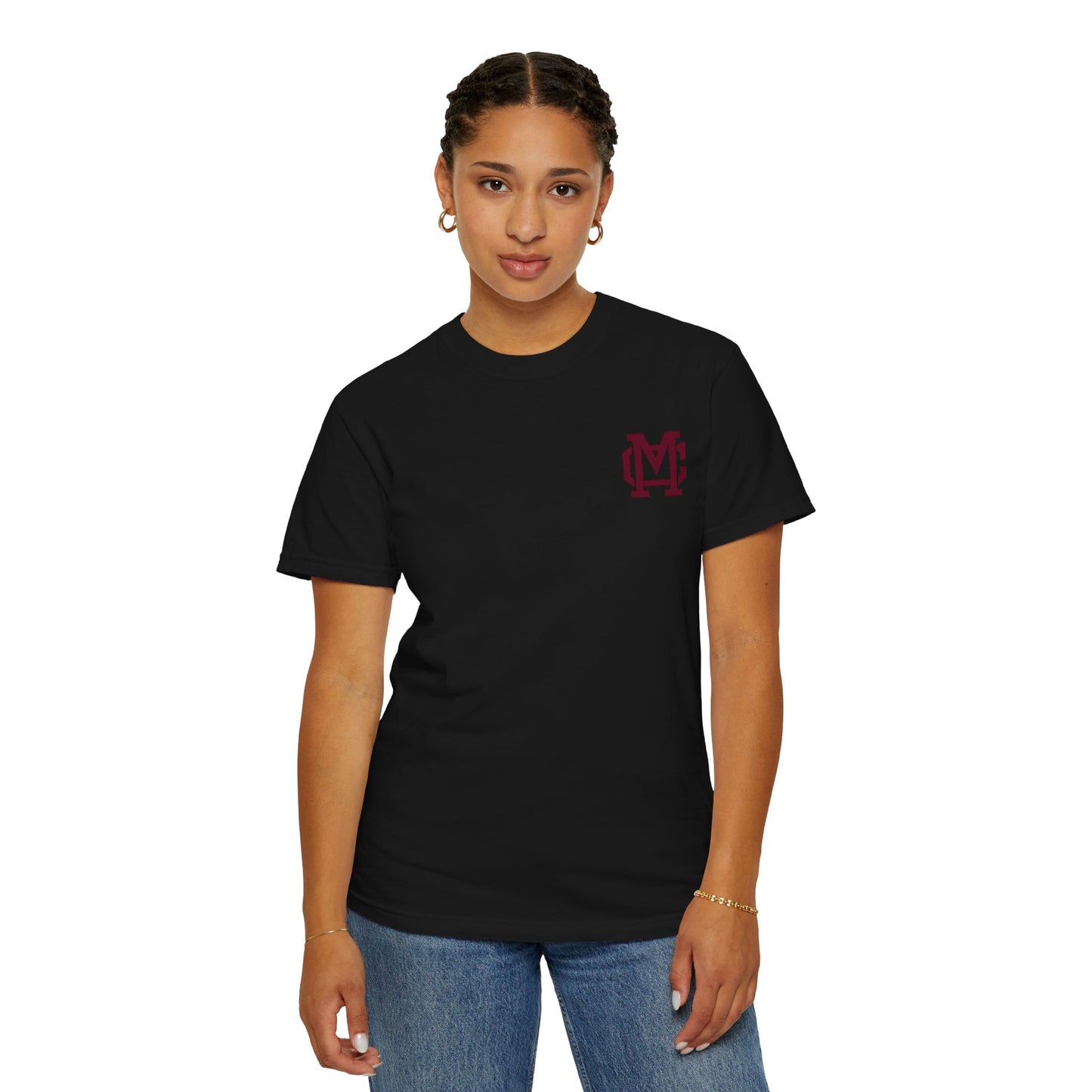 COMFORT COLORS - Cougars Mascot T‑Shirt — Munford Cougar School Spirit Tee
