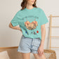 COMFORT COLORS - No One Fights Alone T-Shirt — Supportive Cancer Awareness Tee