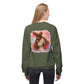 Christian Sweatshirt — Jesus Carrying Cross Crewneck (Faith Over Fear)