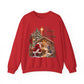 GILDAN - Crewneck Sweatshirt - 'Come Let Us Adore Him' Nativity Christmas Sweatshirt