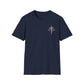 Christian T-Shirt — “He Must Increase, I Must Decrease” Cross Graphic