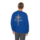 GILDAN -GET DOWN IN THE GOSPEL GRAY CROSS WHITE FONT