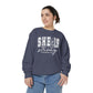 COMFORT COLORS - Classic White Sweatshirt — Garment-Dyed Cozy Crewneck