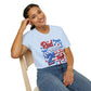 GILDAN - Patriotic "Red White & 4th" T-Shirt — USA Stars & Stripes 4th of July Tee