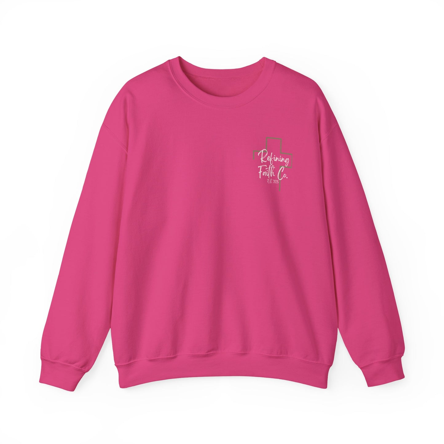 YOU ARE SO LOVED GREEN FONT ADULT SWEATSHIRT
