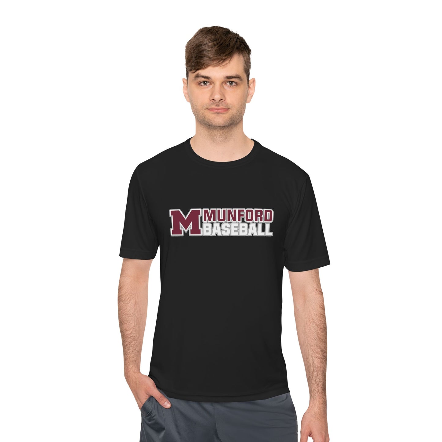 Munford Baseball Moisture-Wicking Tee