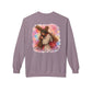 Christian Sweatshirt — Jesus Carrying Cross Crewneck (Faith Over Fear)