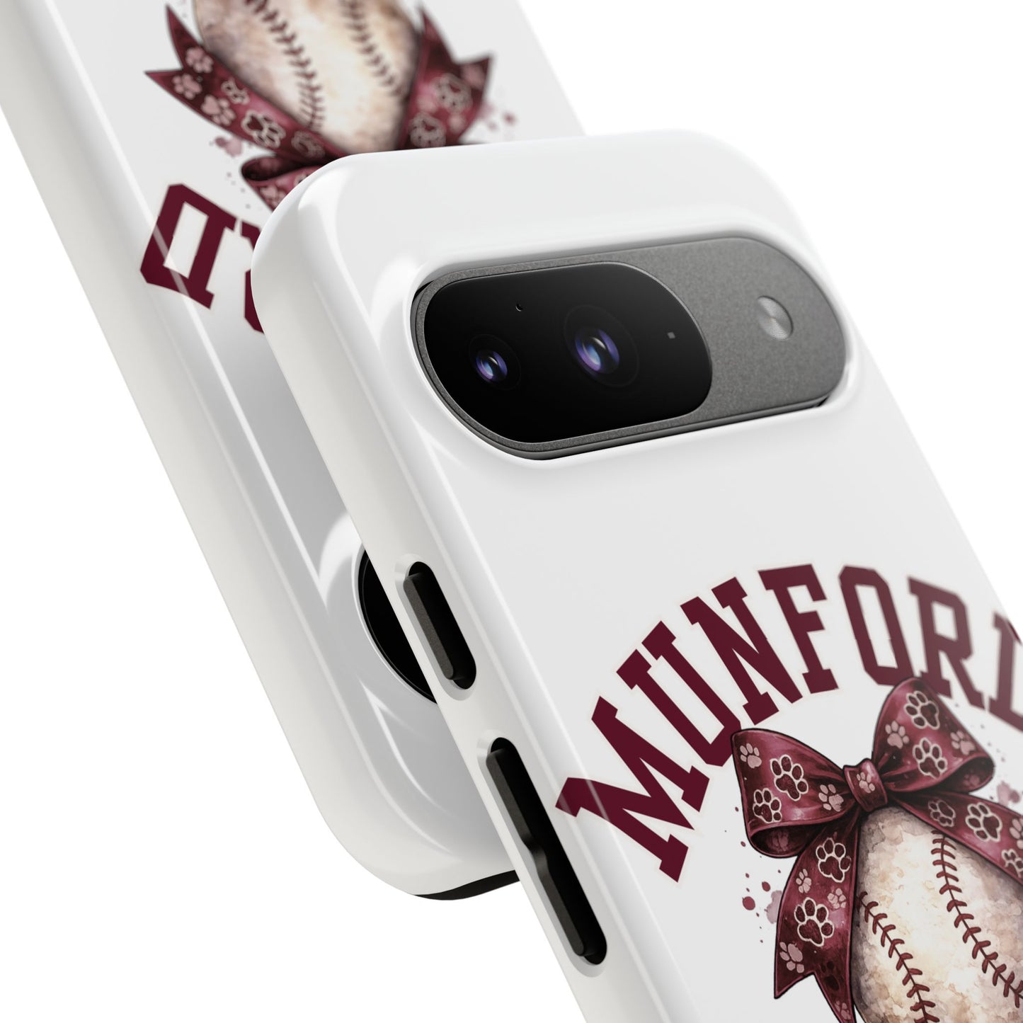 *** NEED TO PERSONALIZE THIS ? - DO NOT PURCHASE THIS ITEM - EMAIL ME @REFININGFAITHCOMPANY@GMAIL.COM - Munford Cougars Baseball Phone Case - Tough Cases Sports Team Phone Cover