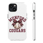*** NEED TO PERSONALIZE THIS ? - DO NOT PURCHASE THIS ITEM - EMAIL ME @REFININGFAITHCOMPANY@GMAIL.COM - Munford Cougars Baseball Phone Case - Tough Cases Sports Team Phone Cover