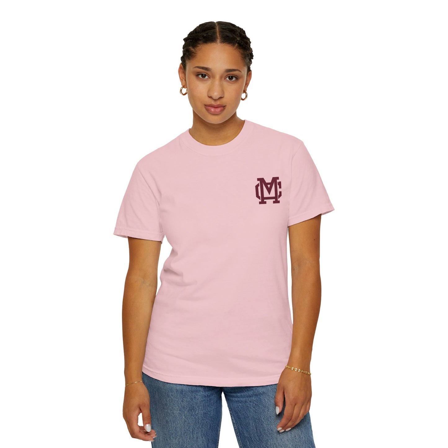 COMFORT COLORS - Cougars Mascot T‑Shirt — Munford Cougar School Spirit Tee