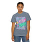 COMFORT COLORS - After While Crocodile T-Shirt — Pastel Retro Graphic Tee