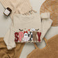 GILDAN - Spooky Mama Sweatshirt – Cute Halloween Ghost & Pumpkin Graphic Crewneck