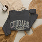 GILDAN - Cougars Pride Crewneck Sweatshirt — Vintage Camo School Spirit Pullover