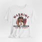 ** PERSONALIZE IT ** Warning: May Be Louder Than The Umpire Baseball T‑Shirt