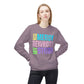 Crewneck Sweatshirt "His Mercy Rewrote My Story" — Inspirational Christian Graphic Pullover