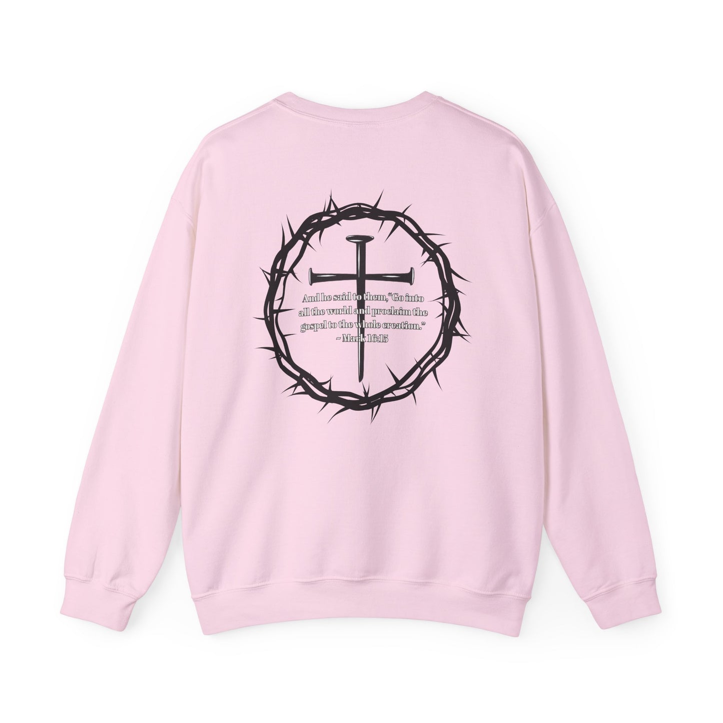 GO INTO ALL THE WORLD ADULT SWEATSHIRT