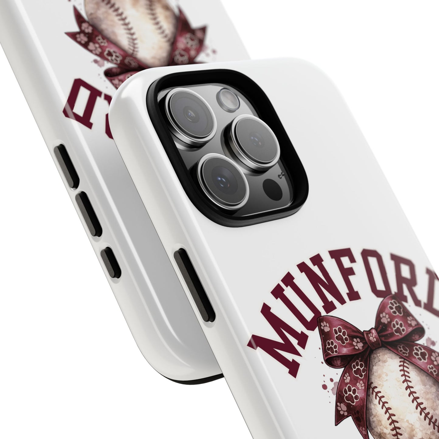 *** NEED TO PERSONALIZE THIS ? - DO NOT PURCHASE THIS ITEM - EMAIL ME @REFININGFAITHCOMPANY@GMAIL.COM - Munford Cougars Baseball Phone Case - Tough Cases Sports Team Phone Cover