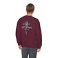 GILDAN - GET DOWN IN THE GOSPEL ADULT SWEATSHIRT GRAY CAMO CROSS