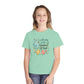 COMFORT COLORS - Youth Tee — "I Will Sing of the Goodness of God" Cute Bird Christian Kids Shirt