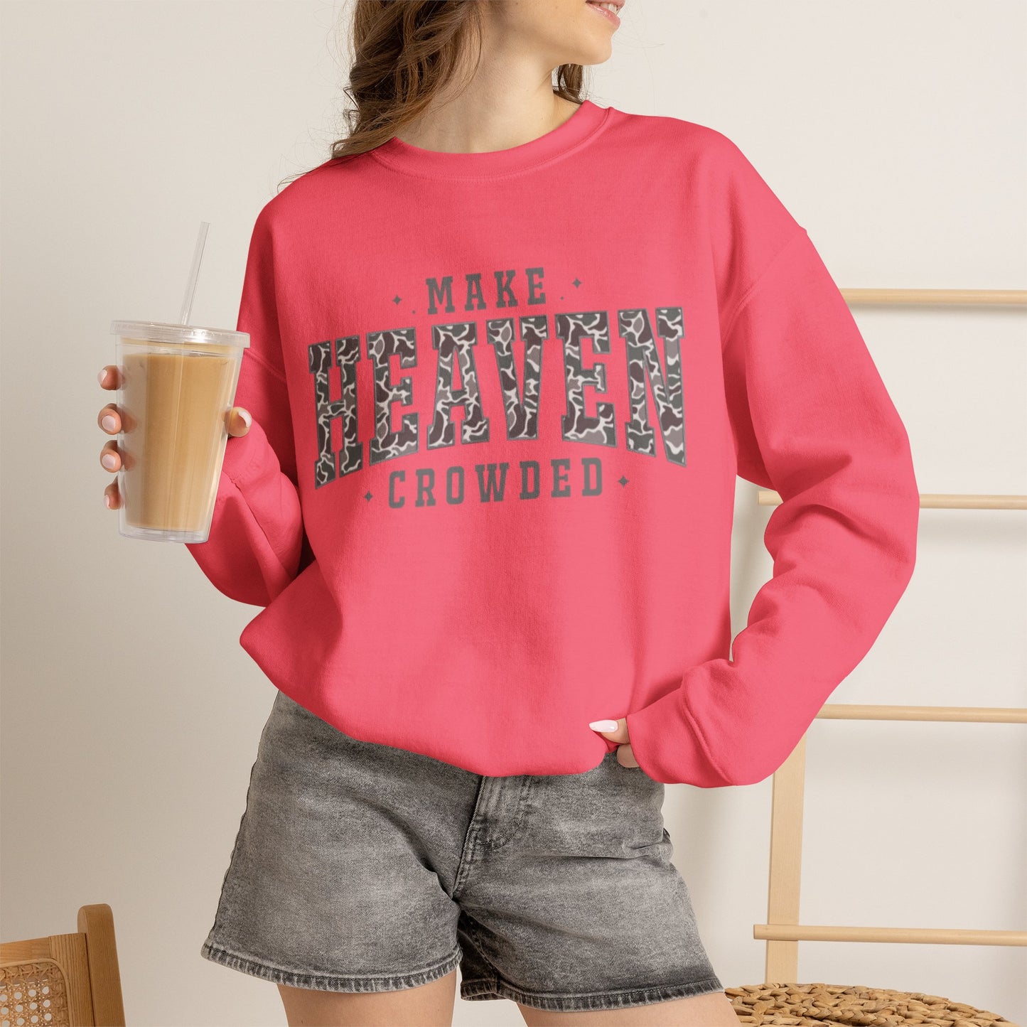 GILDAN - Make Heaven Crowded Sweatshirt