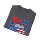 GILDAN - Patriotic "Red White & 4th" T-Shirt — USA Stars & Stripes 4th of July Tee